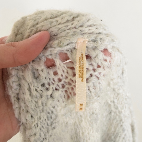 ❌SOLD❌Free People Bell Sleeve Knit Sweater Dress - Picture 5 of 7